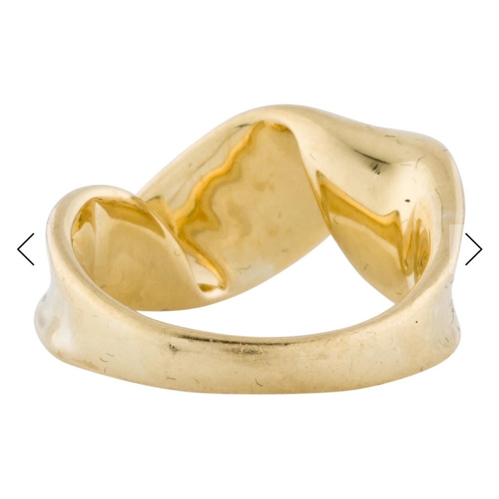 Ippolita 18k Gold Twisted Ribbon Ring - Picture 3 of 4